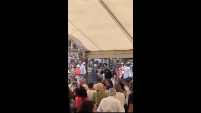 En la alcaldía Cuajimalpa, los policías llegaron a una casilla por una amenaza