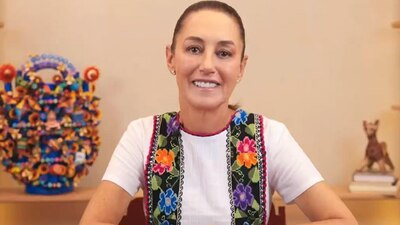 La virtual ganadora agradeció el apoyo en las urnas