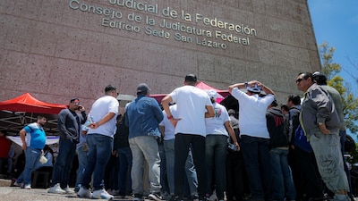 La protesta excluye a los miembros de dos órganos judiciales: la Suprema Corte y el Tribunal Electoral