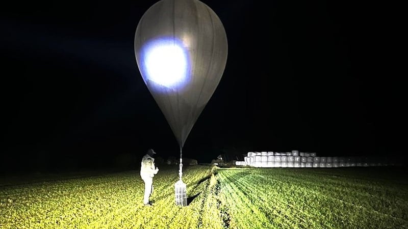 FOTOS: Globos meteorológicos son usados en Lituania para contrabandear cigarrillos