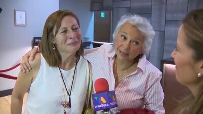 Se abrazan y lloran tras conocer los primeros resultados preliminares