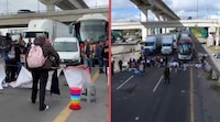 ¡Toma tus precauciones! Bloqueo en la México-Toluca suma 36 horas y amenaza con extenderse