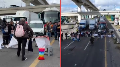 ¡Toma tus precauciones! Bloqueo en la México-Toluca suma 36 horas y amenazan con extenderse