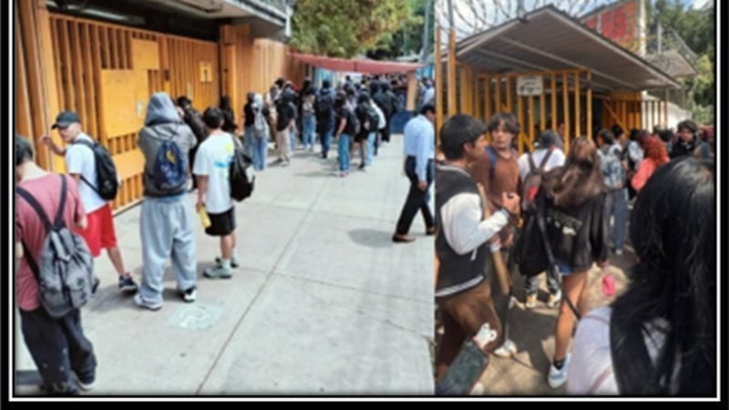 Reportan toma de las instalaciones del CCH Vallejo por presuntos encapuchados