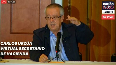 Carlos Urzúa, propuesto para la Secretaría de Hacienda, habló ante los medios este viernes