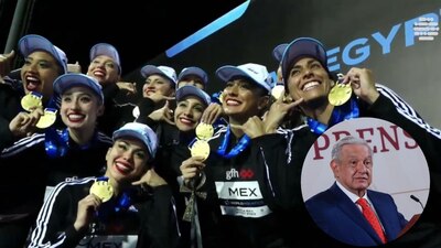 El equipo de nado sincronizado mexicano obtuvo la medalla de oro en el Mundial de Natación Artística