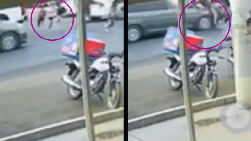 VIDEO: ¿Accidente o negligencia? Padre de familia y sus 5 hijos son atropellados por una camioneta