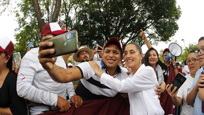 Sheinbaum indicó que ella no ha pagado por los espectaculares que la promueven