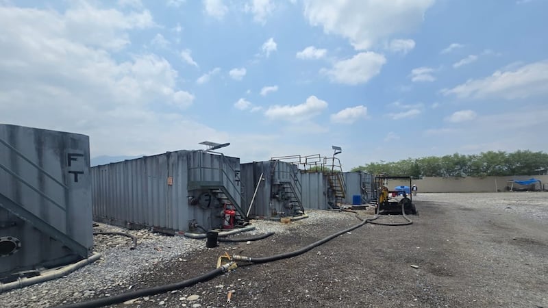 Decomisan 373 mil litros de huachicol en un predio de Allende, Nuevo León
