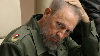 El entonces presidente Fidel Castro durante el VII Encuentro Internacional de Economistas sobre Globalización, en La Haba, Cuba