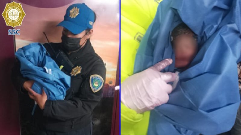 Mujer da a luz en plena TAPO; policías de la CDMX la auxilian