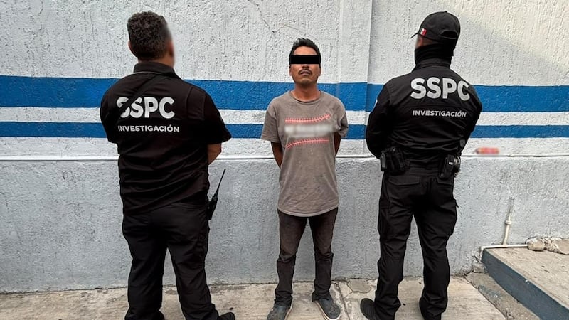 Detienen a Luis Alberto ‘N’ por extorsión agravada a comerciantes de Cuautla, Morelos