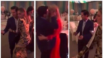 El expresidente andaba relajado, relajado, relajado