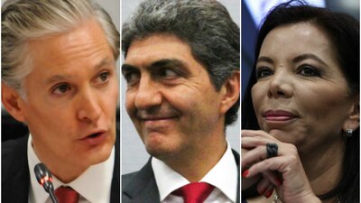 Alfredo del Mazo, Ernesto Nemer y Carolina Monroy han dicho abiertamente que buscarán ser gobernadores del Edomex