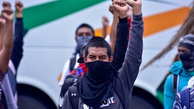 El asesinato de Yanqui Kothan Gómez, el mes pasado, generó varias protestas de estudiantes