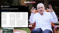 AMLO reaparece con reflexión sobre Trump; pide respeto a Sheinbaum