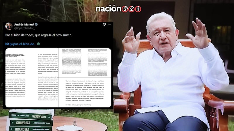 AMLO reaparece con reflexión sobre Trump; pide respeto a Sheinbaum