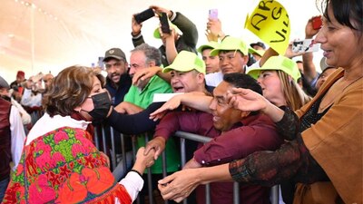 La precandidata dijo que cambio en la entidad mexiquense