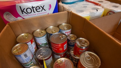 Actualmente los damnificados necesitan alimentos enlatados, productos de higiene y ropa