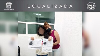 La joven fue localizada en el municipio de Nezahualcóyotl
