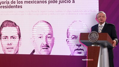 AMLO propuso someter a consulta un posible enjuiciamiento a 5 expresidentes