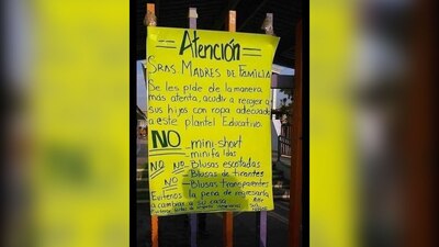 La escuela pidió a las mamás que evitaran "faltas de respeto innecesarias"