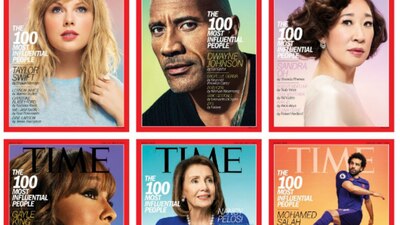 Algunas de las portadas de las 100 personas más influyentes en el mundo, según Time