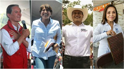 Los aspirantes al Gobierno del Estado de México: Del Mazo, Delfina, Zepeda y Josefina