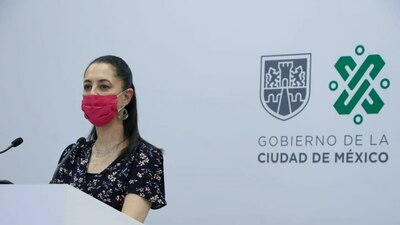 La jefa de Gobierno estuvo conviviendo con el secretario de Gobierno, quien dio positivo a COVID-19
