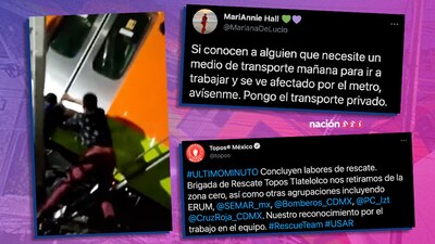 Ante la tragedia, la sociedad civil se unió tanto a las labores de rescate como de ayuda diversa a los afectados