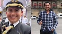 Él era Víctor Rafael Pérez, teniente de la Marina, que murió en avionazo de Texas