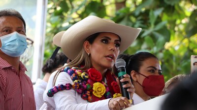 La hija de Félix Salgado Macedonio fue la apuesta de Morena luego de que 'tumbaran' la candidatura del senador