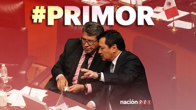 Ricardo Monreal (Morena) y Osorio Chong (PRI)