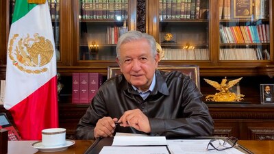 Aprovechó para agradecer las muestras de apoyo de presidentes de otros países tras contagiarse de COVID-19