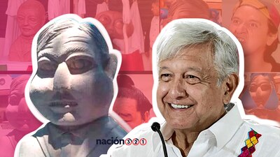 Esta escultura se localiza en el municipio de San Antonio