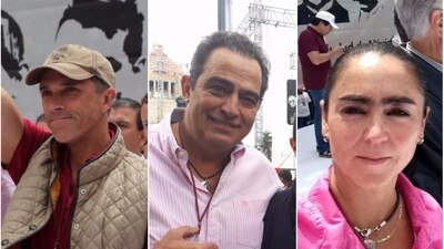 Sergio Mayer y Omar Fierro, así como Teresa Calzada Rovirosa apoyan a AMLO