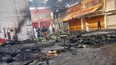 Las autoridades investigan que un comando armado habría provocado el incidente