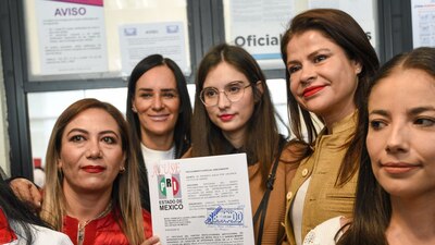 Gretel González y el equipo de Ale del Moral presentaron la denuncia contra el coordinador morenista