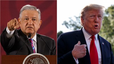 El presidente López Obrador ha expresado en el pasado lo que opina sobre la política de Donald Trump