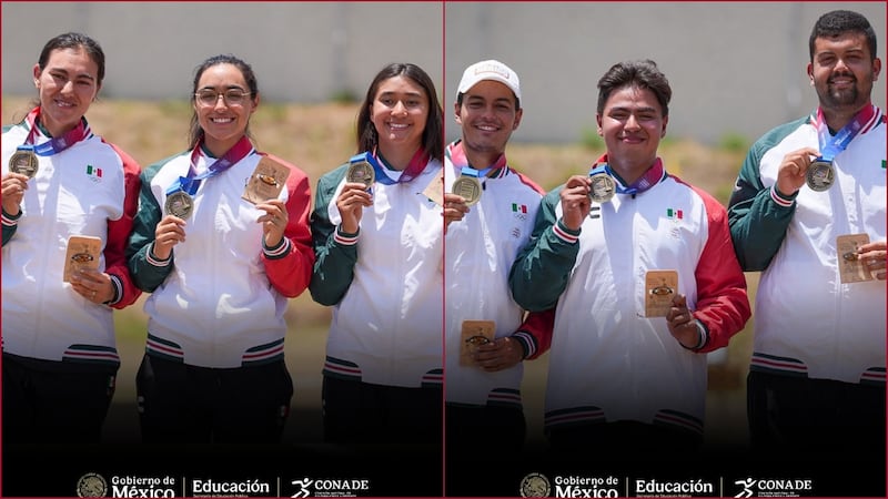 México se gana oro en tiro con arco en los Juegos Centroamericanos y del Caribe Santo Domingo 2026