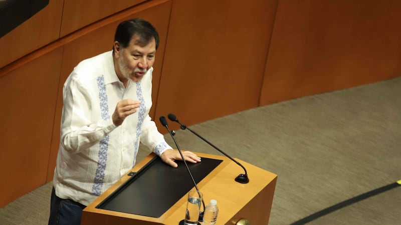 Noroña pide que marines estadounidenses no entren al país “ni a sembrar arbolitos”