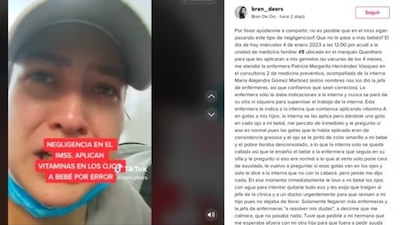 El IMSS culpó a una médica becaria del error en la aplicación de vacunas