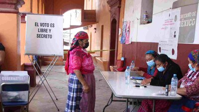 22 casillas no fueron instaladas en Oaxaca