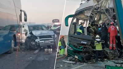 El accidente presuntamente habría ocurrido por un trailer que era conducido a exceso de velocidad