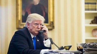 Trump llamó al presidente de México para darle sus condolencias por el sismo