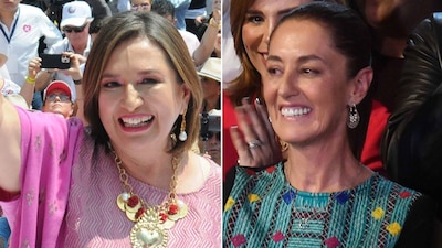 Las dos celebraron la nueva canción del 'Divo de Juárez'