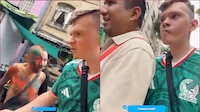 VIDEO: Hombre armado amenaza a streamer alemán en calles de la CDMX