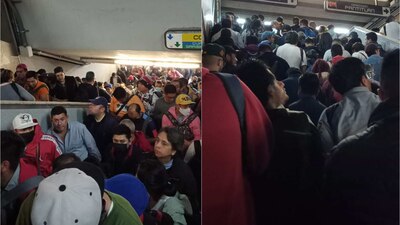 Usuarios han asegurado que existe riesgo de incidentes pues pasillos y escaleras están saturados
