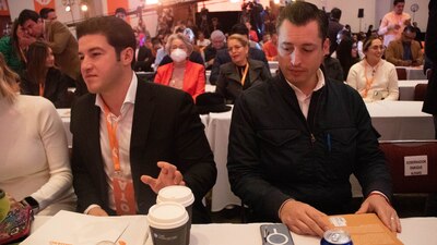 Ambos mandatarios de Nuevo León son emanados del partido Movimiento Ciudadano