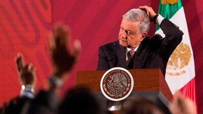 El presidente aseguró que las llamadas sobre violencia contra las mujeres son falsas